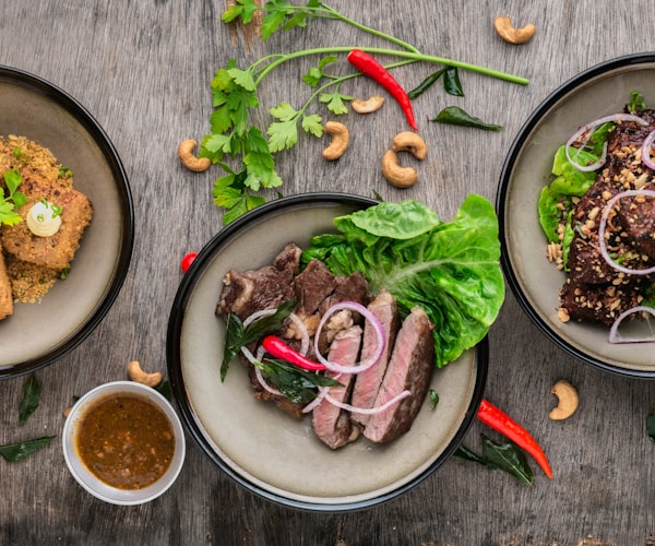 Delicious food ready for delivery